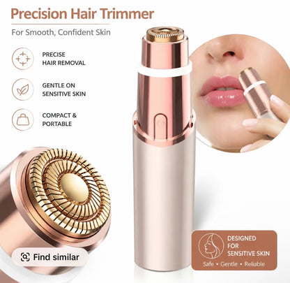 Lumera Brow & Glow™ | 2-in-1 Facial Hair & Eyebrow Trimmer