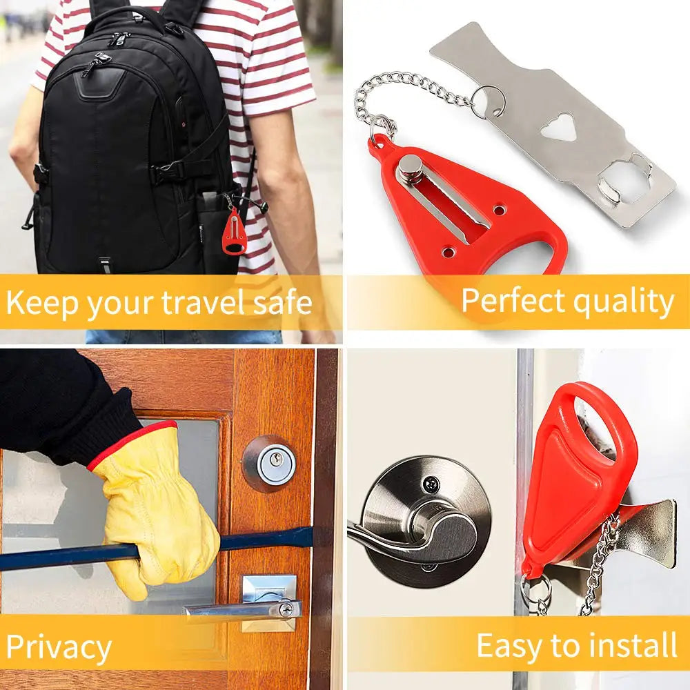 Lockora- Heavy Duty Portable Security Door Lock